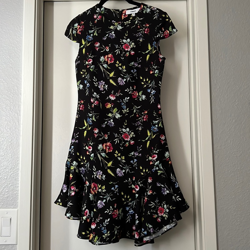 Likely Multicolor Belle Bright Botanical Night Out Dress